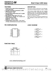 KS74HCTLS08 datasheet pdf Samsung Electronic