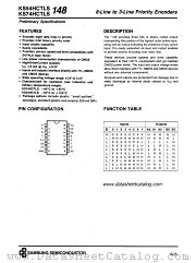 KS54HCTLS148 datasheet pdf Samsung Electronic