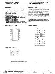 KS74HCTLS210 datasheet pdf Samsung Electronic