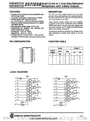 KS74HCTLS257 datasheet pdf Samsung Electronic