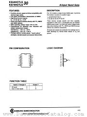 KS74HCTLS30 datasheet pdf Samsung Electronic