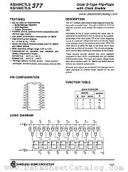 KS74HCTLS377 datasheet pdf Samsung Electronic