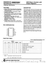 KS74HCTLS591 datasheet pdf Samsung Electronic