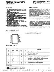 KS74HCTLS595 datasheet pdf Samsung Electronic