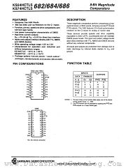 KS74HCTLS686 datasheet pdf Samsung Electronic