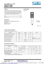 FMCA-11065 datasheet pdf Sanken