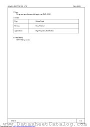 FMX-4203S datasheet pdf Sanken