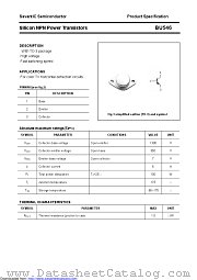 BU546 datasheet pdf Savantic