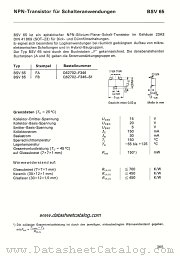 BSV65 datasheet pdf Siemens