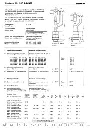 BStN3766g datasheet pdf Siemens