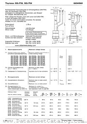 BStP5466k datasheet pdf Siemens
