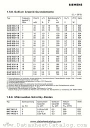 GAO10G-1A datasheet pdf Siemens