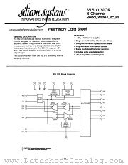 SSI510 datasheet pdf Silicon Systems