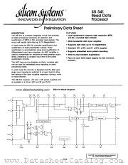 SSI541 datasheet pdf Silicon Systems