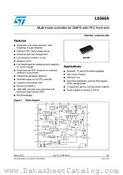 L6566ATR datasheet pdf ST Microelectronics
