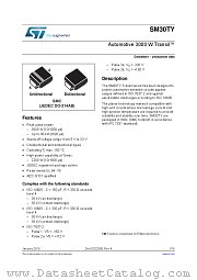 SM30T30CAY datasheet pdf ST Microelectronics