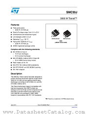 SMC30J8.5A datasheet pdf ST Microelectronics