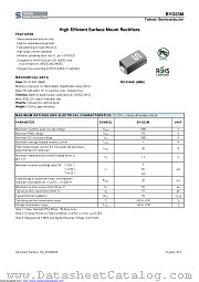 BYG23M datasheet pdf Taiwan Semiconductor