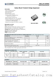 SMCJ400A datasheet pdf Taiwan Semiconductor