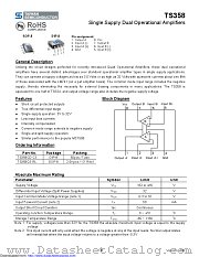 TS358CS datasheet pdf Taiwan Semiconductor