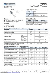 TSB772CK datasheet pdf Taiwan Semiconductor