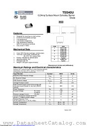 TSS40U datasheet pdf Taiwan Semiconductor