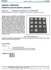 2WK516 11 datasheet pdf Tesla Elektronicke