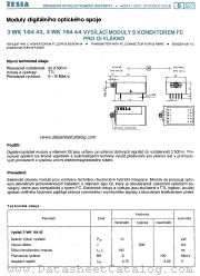 3WK164 44 datasheet pdf Tesla Elektronicke