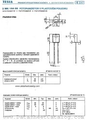 3WK164 86 datasheet pdf Tesla Elektronicke