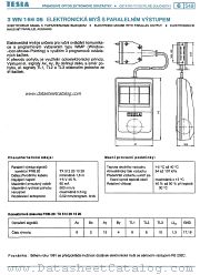 3WN166 05 datasheet pdf Tesla Elektronicke