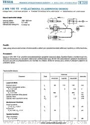 3WN166 15 datasheet pdf Tesla Elektronicke