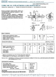 3WN166 19 datasheet pdf Tesla Elektronicke