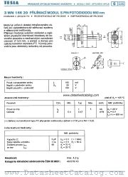 3WN166 20 datasheet pdf Tesla Elektronicke