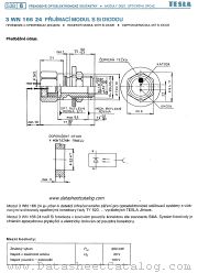 3WN166 24 datasheet pdf Tesla Elektronicke