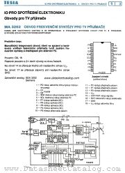 MA3202 datasheet pdf Tesla Elektronicke