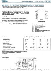 MA6520 datasheet pdf Tesla Elektronicke