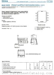 MAB580S datasheet pdf Tesla Elektronicke