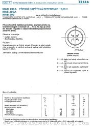 MAC199A datasheet pdf Tesla Elektronicke