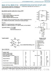 MAB411A datasheet pdf Tesla Elektronicke