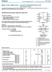 MAC412A datasheet pdf Tesla Elektronicke