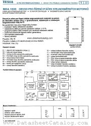 MDA1533 datasheet pdf Tesla Elektronicke