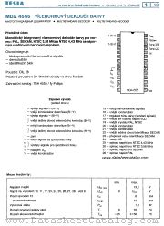 MDA4555 datasheet pdf Tesla Elektronicke