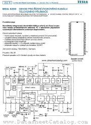 MDA6200 datasheet pdf Tesla Elektronicke