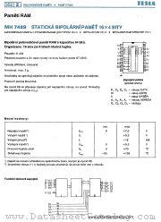 MH7489 datasheet pdf Tesla Elektronicke