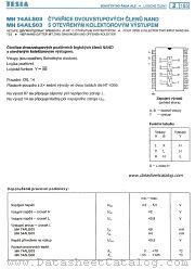 MH54ALS03 datasheet pdf Tesla Elektronicke