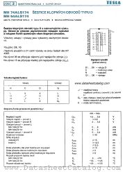 MH74ALS174 datasheet pdf Tesla Elektronicke