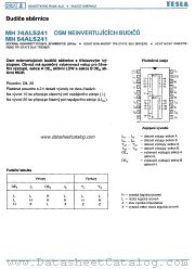 MH74ALS241 datasheet pdf Tesla Elektronicke