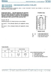 MH54ALS245 datasheet pdf Tesla Elektronicke