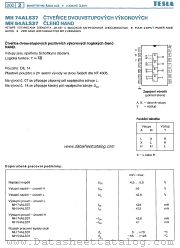 MH54ALS37 datasheet pdf Tesla Elektronicke