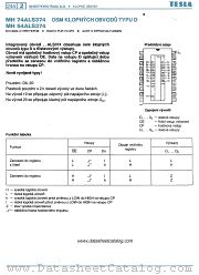 MH74ALS374 datasheet pdf Tesla Elektronicke